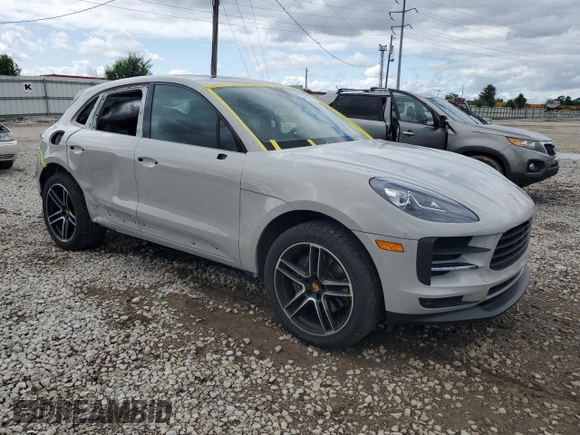 2021 Porsche Macan with VIN WP1AA2A54MLB17137, listed as a Copart auction lot 60963105 with 5,152 mi miles and Salvage title. Bid and sale history available at DreamBid. Image 4.