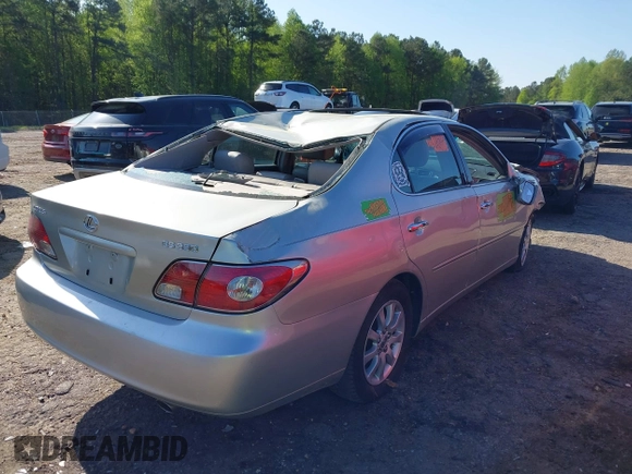 2004 Lexus ES 350 with VIN JTHBA30G145023766, listed as a IAAI auction lot 41978835 with 196,923 mi miles and . Bid and sale history available at DreamBid. Image 4.