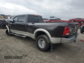 2010 Dodge Ram 3500 Laramie with VIN 3D73Y4CLXAG172722, listed as a Copart auction lot 85875144 with 0 mi miles and Salvage Title. Bid and sale history available at carsss.com. Image 2.