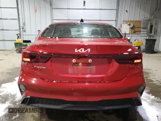 2022 Kia Forte LXS with VIN 3KPF24AD9NE495407, listed as a Copart auction lot 87884885 with 16,109 mi miles and Salvage Title. Bid and sale history available at carsss.com. Image 6.