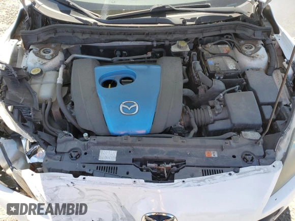2012 Mazda 3 i Touring with VIN JM1BL1V80C1678931, listed as a Copart auction lot 52407085 with 124,681 mi miles and Clean Title. Bid and sale history available at carsss.com. Image 11.