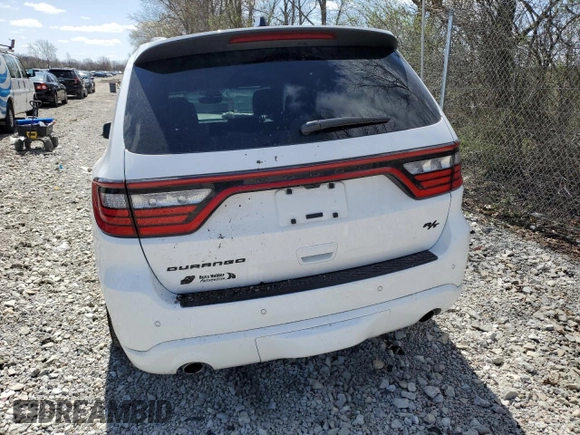2024 Dodge Durango R/T Premium с VIN 1C4SDJCT0RC144698, выставлен на аукционе Copart как лот 52280865 с пробегом 11 249 миль миль и Списание • Salvage title. История ставок и продаж доступна на DreamBid. Изображение 6.