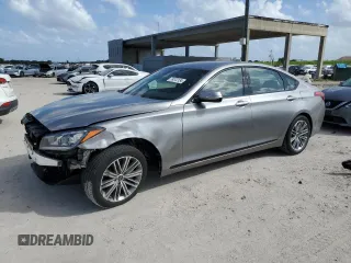 2020 Genesis G80 3.8L with VIN KMTFN4JE2LU332663, listed as a Copart auction lot 78372134 with 15,812 mi miles and Salvage Title. Bid and sale history available at carsss.com. Image 1.