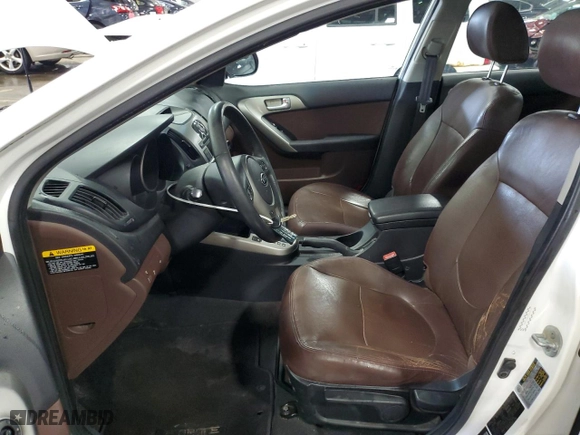 2010 Kia Forte EX with VIN KNAFU4A2XA5079751, listed as a Copart auction lot 46519705 with 112,041 mi miles and Clean Title. Bid and sale history available at carsss.com. Image 7.