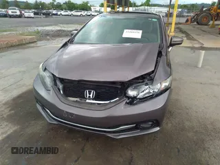 2015 Honda Civic Sedan EX-L with VIN 19XFB2F9XFE010430, listed as a IAAI auction lot 37841925 with 151,009 mi miles. Bid and sale history available at carsss.com. Image 6.