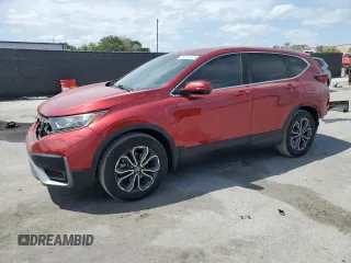 2021 Honda CR-V EX-L z VIN 5J6RW1H80MA004338, wystawiony jako Copart lot #53343235 z przebiegiem 54 255 mil mil oraz Szkoda całkowita • Salvage title. Historia ofert i sprzedaży dostępna na DreamBid. Obrazek 1.