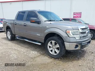 2014 Ford F-150 XL with VIN 1FTFW1ET3EFA92386, listed as a IAAI auction lot 42454065 with 283,399 mi miles and . Bid and sale history available at DreamBid. Image 1.