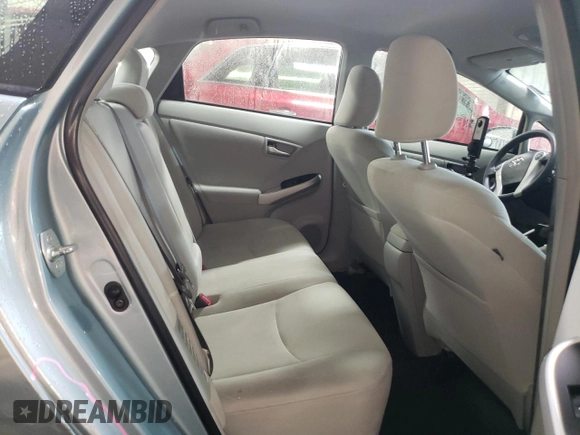 2014 Toyota Prius Four with VIN JTDKN3DU9E1832866, listed as a Copart auction lot 52718235 with 266,366 mi miles and Salvage Title. Bid and sale history available at DreamBid. Image 10.