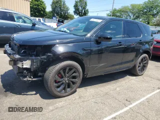 2023 Land Rover Discovery Sport S R-Dynamic with VIN SALCT2FX7PH921897, listed as a Copart auction lot 64014824 with 7,391 mi miles and Salvage Title. Bid and sale history available at carsss.com. Image 1.