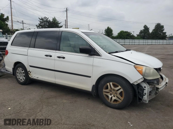 2009 Honda Odyssey LX z VIN 5FNRL38259B050624, wystawiony jako Copart lot #57357605 z przebiegiem 232 991 mil mil oraz Czysty tytuł • Clean title. Historia ofert i sprzedaży dostępna na DreamBid. Obrazek 4.