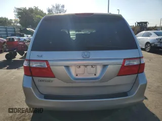 2007 Honda Odyssey EX-L z VIN 5FNRL38697B039741, wystawiony jako Copart lot #56868365 z przebiegiem 135 742 mil mil oraz Czysty tytuł • Clean title. Historia ofert i sprzedaży dostępna na DreamBid. Obrazek 6.