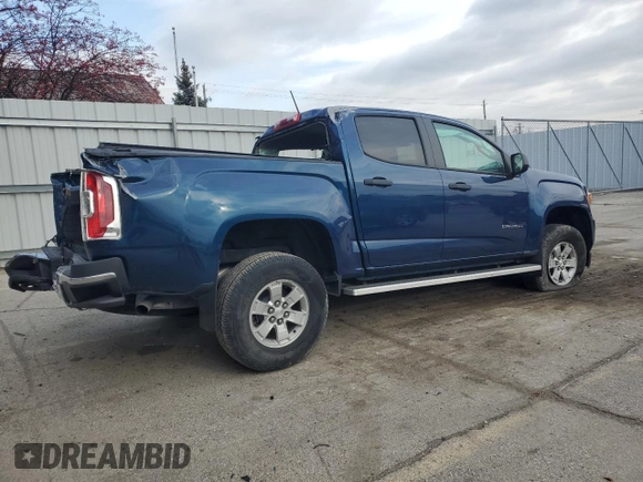 2019 GMC Canyon 2WD with VIN 1GTG5BEN1K1219174, listed as a Copart auction lot 83553954 with 36,413 mi miles and Salvage Title. Bid and sale history available at carsss.com. Image 3.