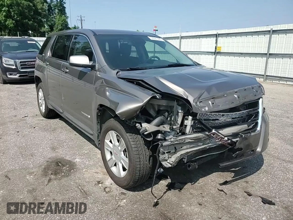 2012 GMC Terrain SLE-1 with VIN 2GKALMEK8C6367418, listed as a Copart auction lot 59561445 with 53,196 mi miles and Salvage title. Bid and sale history available at DreamBid. Image 14.