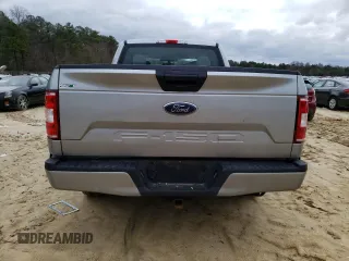 2020 Ford F-150 XL with VIN 1FTEX1CB0LKF52286, listed as a Copart auction lot 40610764 with 83,220 mi miles and Salvage Title. Bid and sale history available at DreamBid. Image 6.