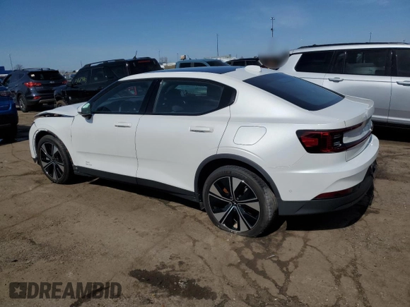 2024 Polestar 2 z VIN YSMFD3KAXRL210725, wystawiony jako Copart lot #51411795 z przebiegiem 9591 mil mil oraz Szkody całkowita. Historia ofert i sprzedaży dostępna na DreamBid. Obrazek 2.