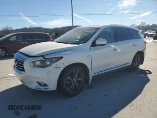 2014 Infiniti QX60 Hybrid with VIN 5N1CL0MN7EC514388, listed as a Copart auction lot 89156745 with 109,951 mi miles and Salvage Title. Bid and sale history available at DreamBid. Image 1.