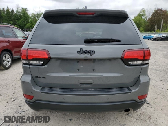 2021 Jeep Grand Cherokee Freedom with VIN 1C4RJFAG4MC770600, listed as a Copart auction lot 60846255 with 56,427 mi miles and Salvage title. Bid and sale history available at DreamBid. Image 6.