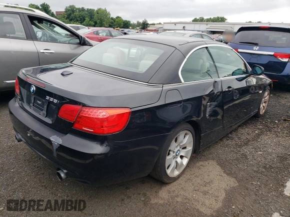 2012 BMW 3 Series 335i with VIN WBADX7C5XCE744190, listed as a Copart auction lot 63581925 with 103,834 mi miles and Clean title. Bid and sale history available at DreamBid. Image 3.