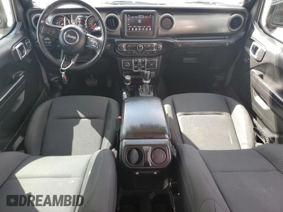 2019 Jeep Wrangler Unlimited Sport Altitude with VIN 1C4HJXDGXKW636909, listed as a Copart auction lot 48324185 with 47,744 mi miles and Clean title. Bid and sale history available at DreamBid. Image 8.