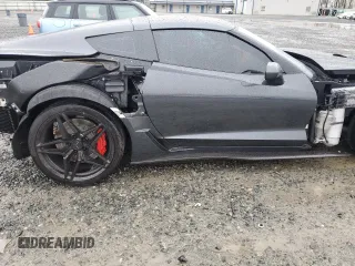 2017 Chevrolet Corvette Z06 3LZ with VIN 1G1YU2D6XH5600159, listed as a Copart auction lot 50364985 with 15,637 mi miles and Salvage Title. Bid and sale history available at carsss.com. Image 11.