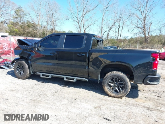 2021 Chevrolet Silverado 1500 LT Trail Boss with VIN 3GCPYFEL7MG362034, listed as a IAAI auction lot 41661545 with 86,749 mi miles and . Bid and sale history available at DreamBid. Image 14.