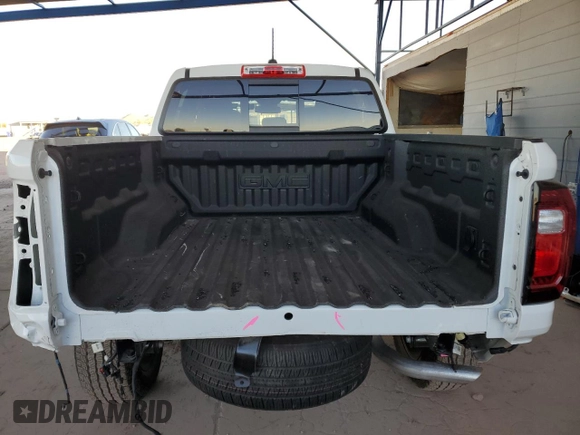 2024 GMC Canyon 2WD Elevation with VIN 1GTP5BEK3R1172889, listed as a Copart auction lot 80895274 with 10,015 mi miles and Salvage Title. Bid and sale history available at carsss.com. Image 6.