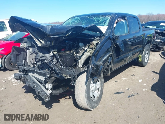 2023 Toyota Tacoma SR with VIN 3TMCZ5AN9PM555191, listed as a IAAI auction lot 41935645 with 31,580 mi miles and . Bid and sale history available at DreamBid. Image 2.
