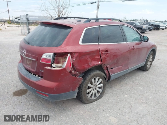 2010 Mazda CX-9 Grand Touring with VIN JM3TB2MA3A0225737, listed as a IAAI auction lot 42562531 with 129,564 mi miles and . Bid and sale history available at DreamBid. Image 4.