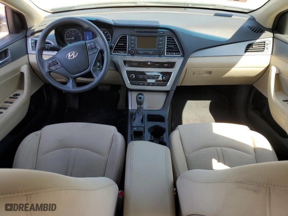 2015 Hyundai Sonata 2.4L SE with VIN 5NPE24AF6FH256522, listed as a Copart auction lot 53646515 with 109,761 mi miles and Clean Title. Bid and sale history available at carsss.com. Image 8.