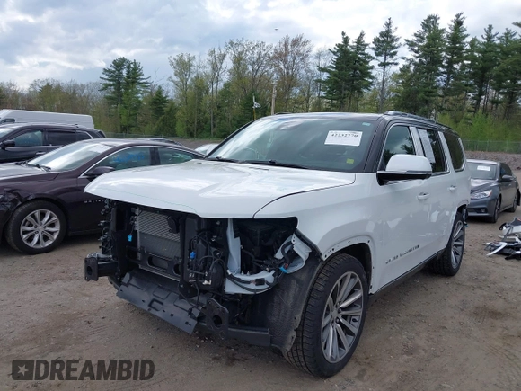 2022 Jeep Grand Wagoneer Series I with VIN 1C4SJVEJ4NS123980, listed as a IAAI auction lot 42232770 with 59,074 mi miles and . Bid and sale history available at DreamBid. Image 18.