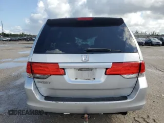 2010 Honda Odyssey LX with VIN 5FNRL3H28AB083511, listed as a Copart auction lot 55704745 with 81,218 mi miles and Salvage title. Bid and sale history available at DreamBid. Image 6.