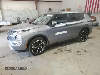 2022 Mitsubishi Outlander SE z VIN JA4J3UA84NZ031658, wystawiony jako Copart lot #56142155 z przebiegiem 73 500 mil mil oraz Szkoda całkowita • Salvage title. Historia ofert i sprzedaży dostępna na DreamBid. Obrazek 1.