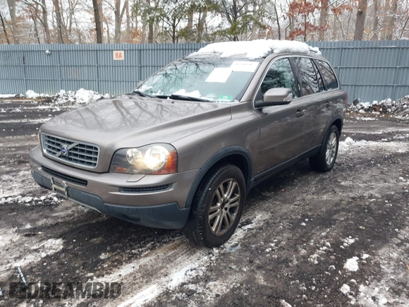 2009 Volvo XC90 I6 with VIN YV4CZ982391498101, listed as a IAAI auction lot 41548507 with 185,026 mi miles. Bid and sale history available at carsss.com. Image 2.