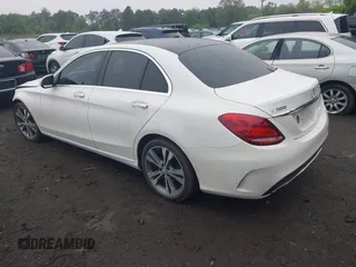 2017 Mercedes-Benz C 300 with VIN WDDWF4KBXHR253385, listed as a IAAI auction lot 42358051 with 87,385 mi miles and . Bid and sale history available at DreamBid. Image 3.