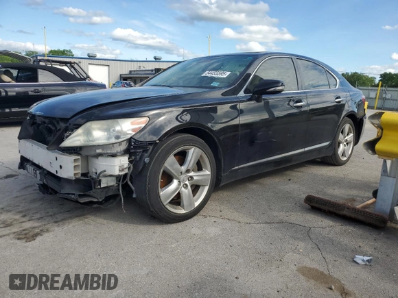 2011 Lexus LS 460 z VIN JTHBL5EF1B5106147, wystawiony jako Copart lot #54455595 z przebiegiem Nie podano mil oraz Tytuł czysty. Historia ofert i sprzedaży dostępna na DreamBid. Obrazek 1.