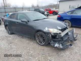 2008 Lexus IS 250 with VIN JTHCK262485015660, listed as a IAAI auction lot 41847342 with 231,929 mi miles. Bid and sale history available at carsss.com. Image 1.