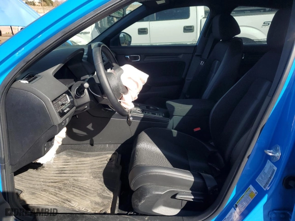 2023 Honda Civic Hatchback Sport with VIN 19XFL2H8XPE000855, listed as a Copart auction lot 47880515 with 15,841 mi miles and Salvage Title. Bid and sale history available at carsss.com. Image 7.