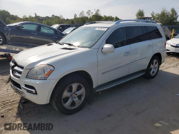2010 Mercedes-Benz GL-Class GL 450 with VIN 4JGBF7BE2AA535735, listed as a Copart auction lot 71076714 with 391,775 mi miles and Salvage Title. Bid and sale history available at carsss.com. Image 1.