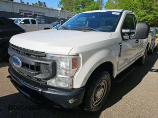 2021 Ford F-250 XL with VIN 1FTBF2A60MED97563, listed as a IAAI auction lot 42195612 with 137,592 mi miles and . Bid and sale history available at DreamBid. Image 1.
