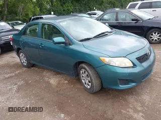 2009 Toyota Corolla with VIN 2T1BU40E39C031746, listed as a IAAI auction lot 42542079 with 218,019 mi miles and . Bid and sale history available at DreamBid. Image 1.