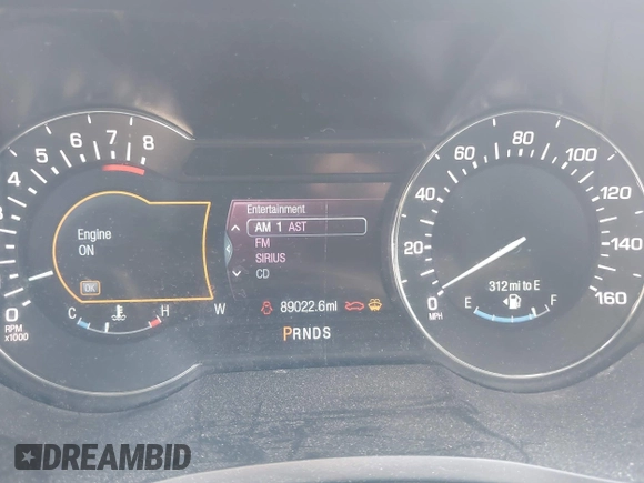 2015 Lincoln MKZ with VIN 3LN6L2G95FR620154, listed as a IAAI auction lot 42257441 with 89,022 mi miles and . Bid and sale history available at DreamBid. Image 7.