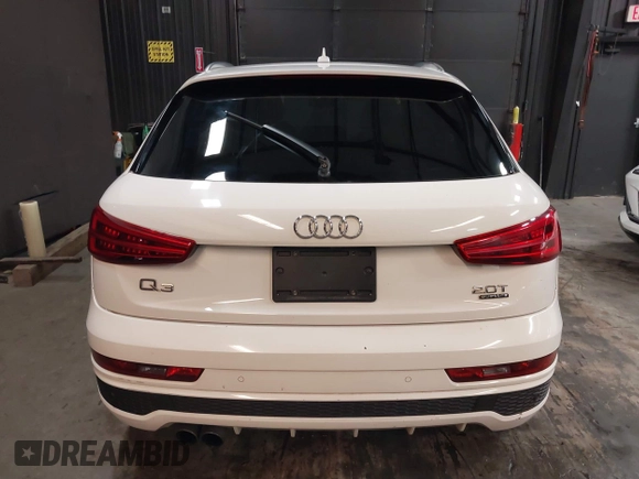 2018 Audi Q3 Premium with VIN WA1ECCFS0JR033790, listed as a IAAI auction lot 42179609 with 45,548 mi miles and . Bid and sale history available at DreamBid. Image 16.