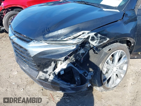 2022 Chevrolet Blazer Premier with VIN 3GNKBLR46NS133864, listed as a IAAI auction lot 41795810 with 30,487 mi miles and . Bid and sale history available at DreamBid. Image 6.