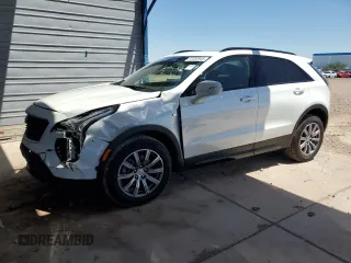 2023 Cadillac XT4 AWD Sport with VIN 1GYFZFR40PF211337, listed as a Copart auction lot 57353945 with 23,497 mi miles and Salvage title. Bid and sale history available at DreamBid. Image 1.