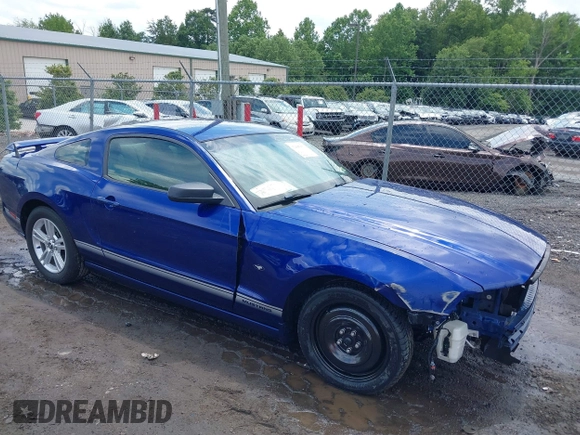 2013 Ford Mustang V6 with VIN 1ZVBP8AM4D5227735, listed as a IAAI auction lot 42395404 with 133,488 mi miles and . Bid and sale history available at DreamBid. Image 1.