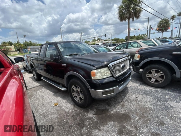 2005 Ford F-150 XLT with VIN 1FTPX14585NA13563, listed as a Copart auction lot 63709515 with 248,403 mi miles and Clean title. Bid and sale history available at DreamBid. Image 1.