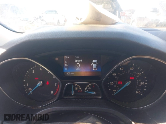 2016 Ford Focus SE with VIN 1FADP3KE5GL200829, listed as a IAAI auction lot 41628505 with 111,053 mi miles and . Bid and sale history available at carsss.com. Image 7.