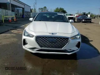 2021 Genesis G70 2.0T with VIN KMTG34LA8MU072565, listed as a Copart auction lot 54375895 with 93,275 mi miles and Salvage title. Bid and sale history available at DreamBid. Image 13.