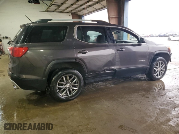 2017 GMC Acadia SLT with VIN 1GKKNMLSXHZ191727, listed as a Copart auction lot 49811895 with 126,025 mi miles and Salvage title. Bid and sale history available at DreamBid. Image 3.