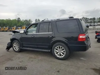 2017 Ford Expedition Limited z VIN 1FMJU1KT5HEA14847, wystawiony jako Copart lot #52169475 z przebiegiem 174 258 mil mil oraz Szkoda całkowita • Salvage title. Historia ofert i sprzedaży dostępna na DreamBid. Obrazek 2.